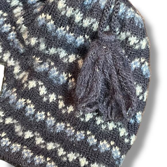 Merkley Headgear Mens Beanie Hat Cap Tassel Lined Ski Snowboard OS 100% Wool - Picture 4 of 12